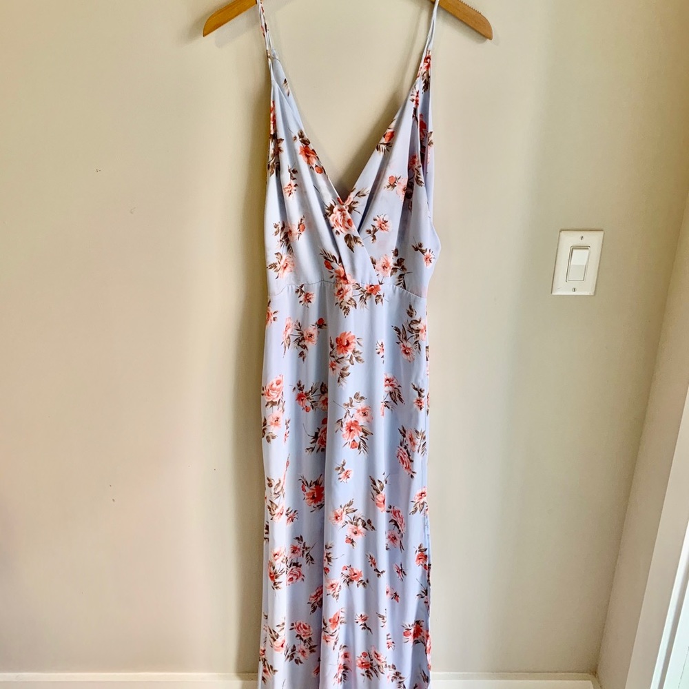 LUSH floral maxi dress 🌸🌼